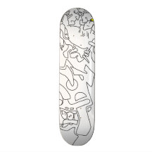 Kasteen Cehmis Skateboard 15 (sketch version)