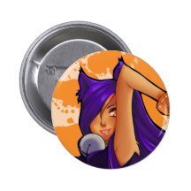 Kat w/ Blades Button