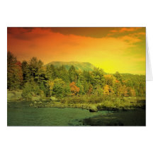 Katahdin Fall Card