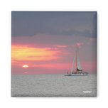 Katamaran Sunset Magnet