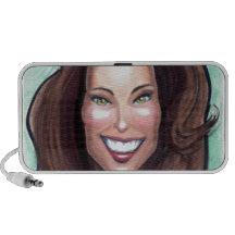 Kate Middleton Caricature iPhone Speakers