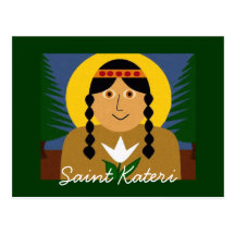Kateri Tekakwitha Postcard