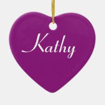 Kathy Christmas Tree Ornament