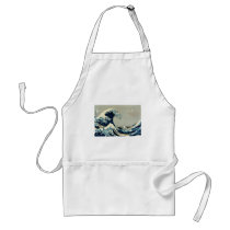 Katsushika Hokusai's Great Wave off Kanagawa Aprons