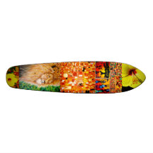 katz painted board skateboard deck