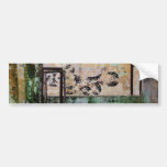 Katze im Fenster Bumper Stickers