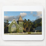 Kauai Hawaii North Shore Chapel Mousepads