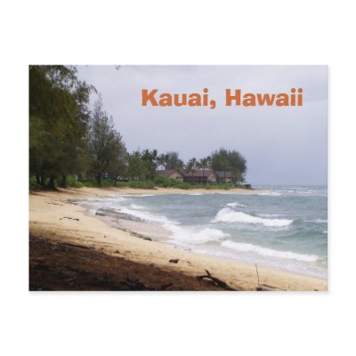 Kauai, Hawaii Post Card by fredsredt