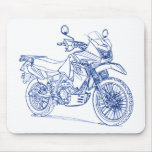 Kaw KLR650 gen2 tapis de souris