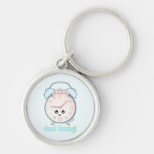 Kawaii Alarm Clock Key Chain