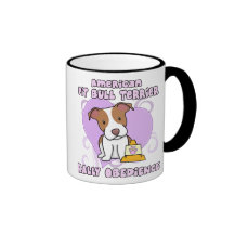 Kawaii American Pit Bull Terrier Rally Obedience Coffee Mugs