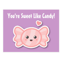 Kawaii and Sweet Like Candy Postcards
