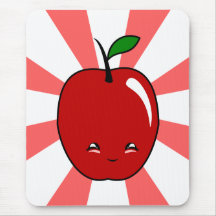 Kawaii Apple (Boy) Mouse Pad