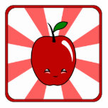 Kawaii Apple (Boy) photo sculptures