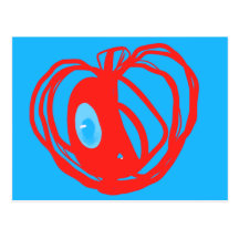 Kawaii Apple Cartes Postales