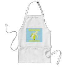 Kawaii Banana Fanafofana apron