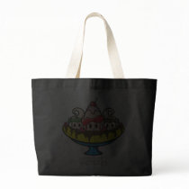 Kawaii Banana Split Ice Cream Sundae Tote Bag