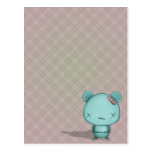 kawaii bear postcard