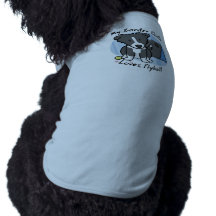 Kawaii Border Collie Flyball Dog T-Shirt