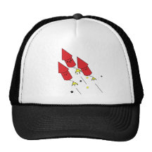 Kawaii bottle rocket hat