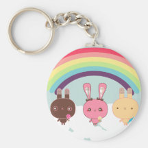 Kawaii Bunny Key Chain