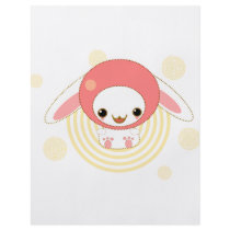 kawaii bunny pink