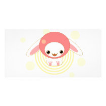 kawaii bunny pink