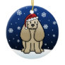 Kawaii Cartoon Cocker Spaniel Christmas Christmas Ornament