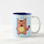 Kawaii cat coffee mug