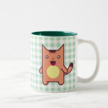 Kawaii cat coffee mug