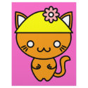 Kawaii Cat in a Hat letterhead