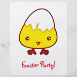 Kawaii chick custom flyer