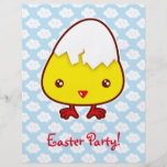 Kawaii chick flyer design