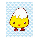 Kawaii chick post card