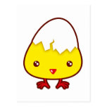 Kawaii chick postcards
