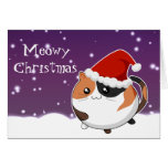 Kawaii christmas calico kitty cat cards