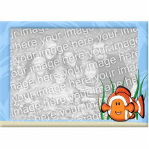 Kawaii Clownfish Photo Frame Photo Cut Outs