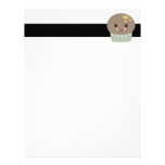 kawaii cute muffin letterhead