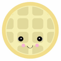 kawaii cute waffle photo cut outs