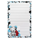 Kawaii Dalmatian & Fire Hydrant Stationery (Lined)