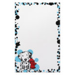 Kawaii Dalmatian Stationery (Unlined)