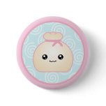 Kawaii Dumpling Button