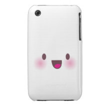 Kawaii face iPhone 3 cover