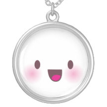 Kawaii face custom necklace