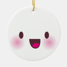 Kawaii face ornaments