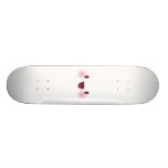 Kawaii face skate deck