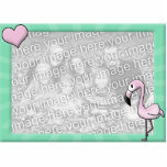 Kawaii Flamingo Photo Frame Photo Cut Out