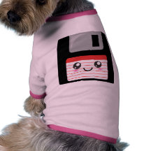 Kawaii Floppy Disc Dog Clothing