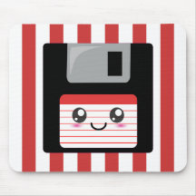 Kawaii Floppy Disc Mouse Pad