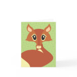 Kawaii Fox Notecard